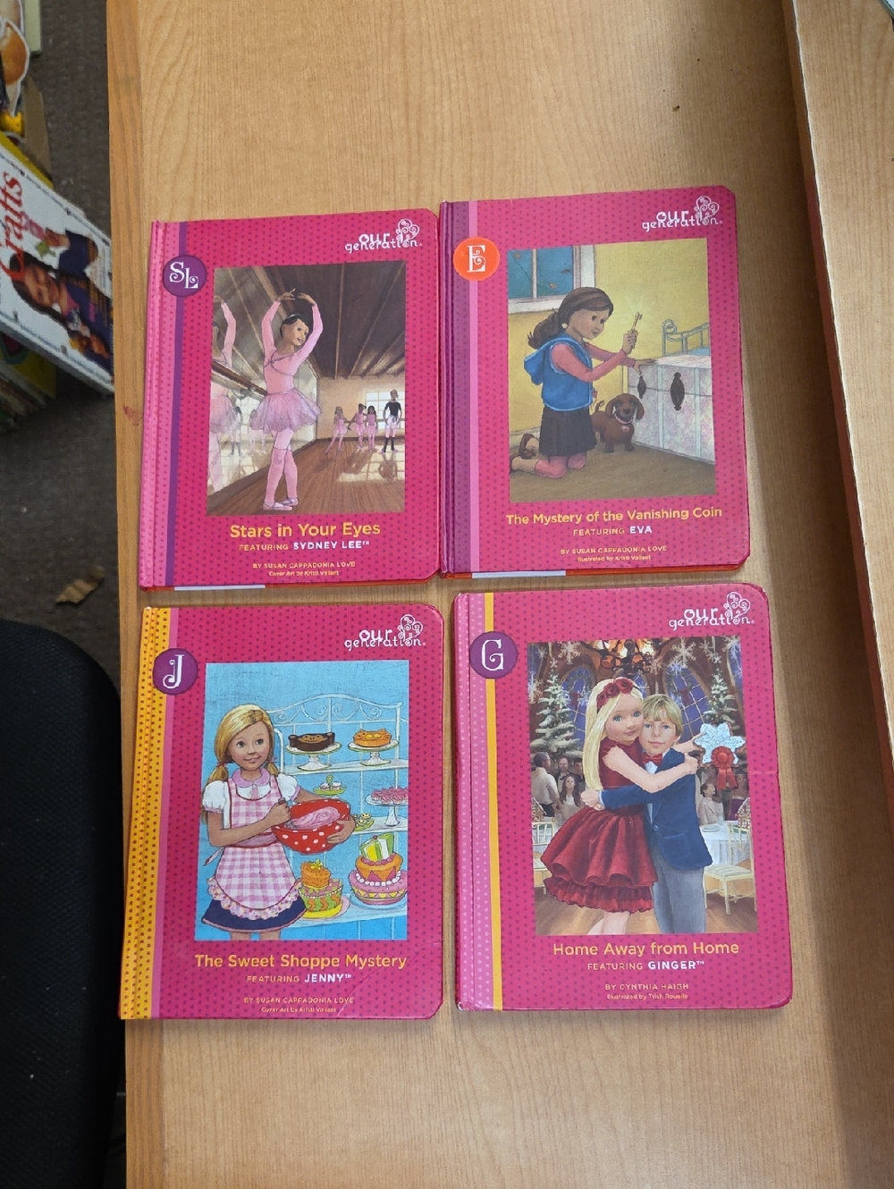 Our Generation Doll Books Lot 4 Kids‎ Chapter Books Battat Series Set